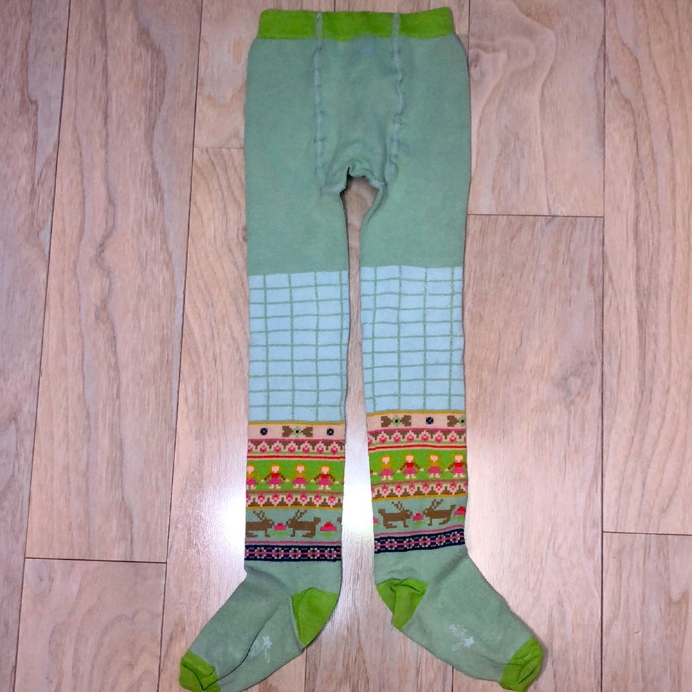 Oilily tights size 6-7Y